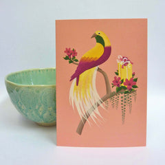 Renn Designs Bird of Paradise tropical birthday card