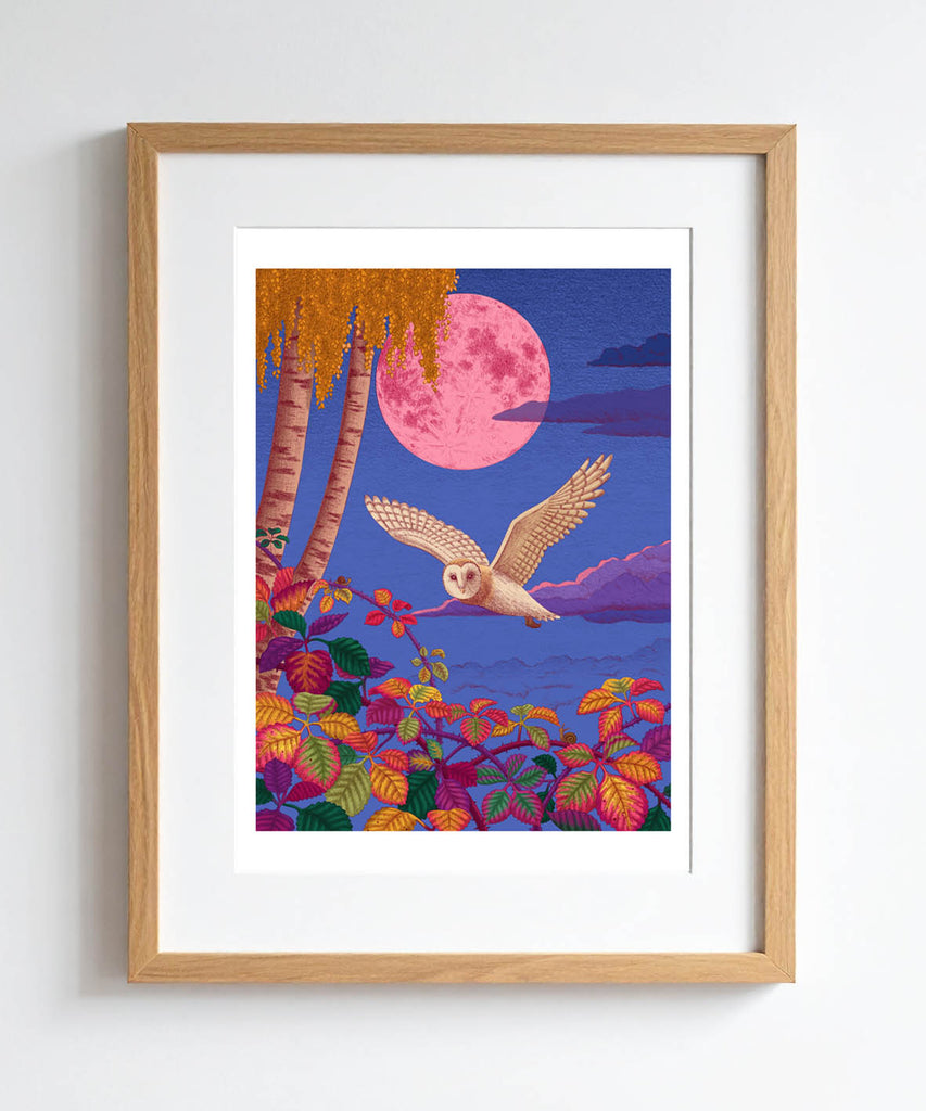 Hunter's Moon A3 Giclee Print