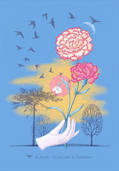 Birth Flowers Fine Art Print - January (A4)